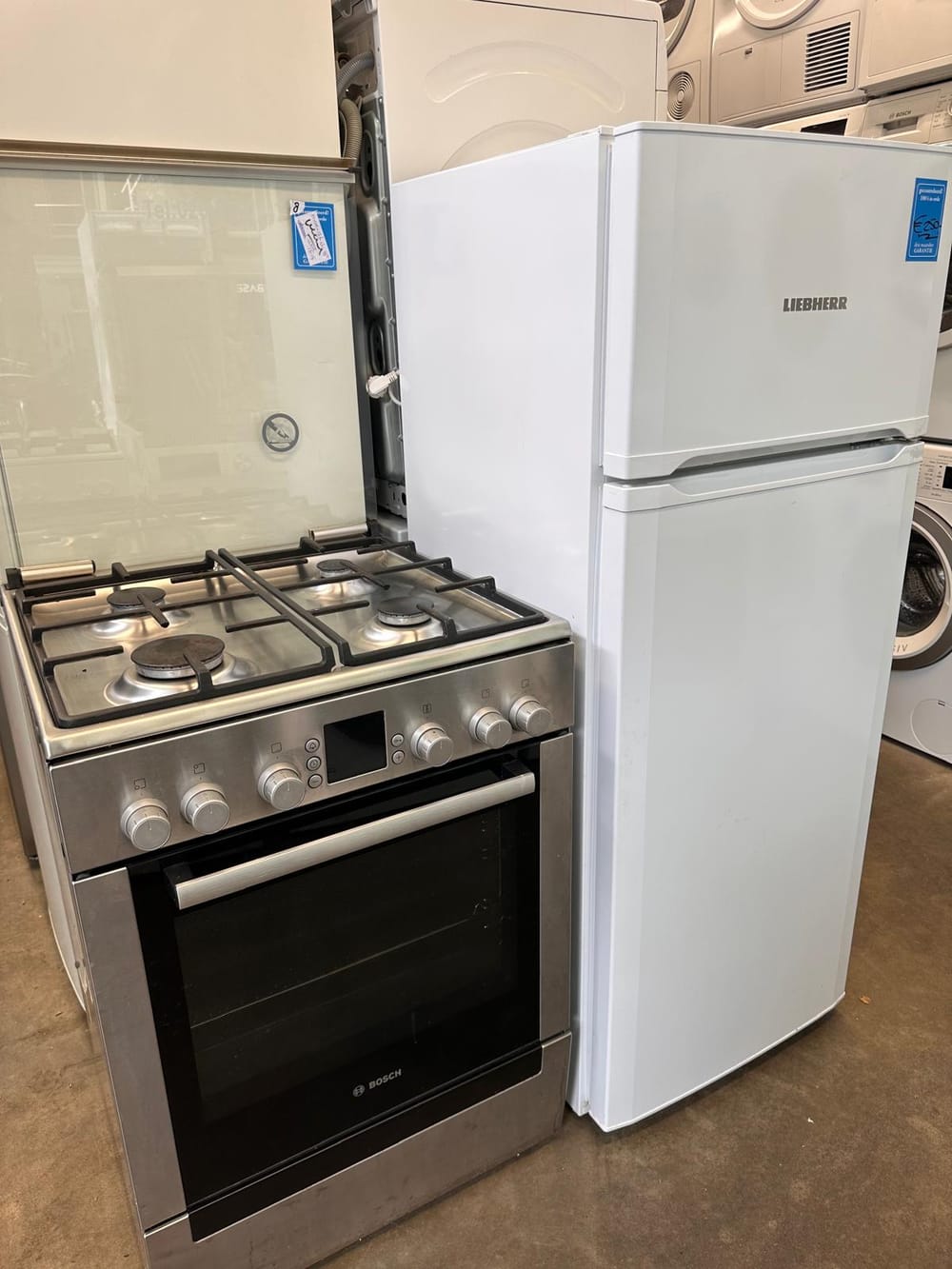 Tweedehands gasfornuis met oven