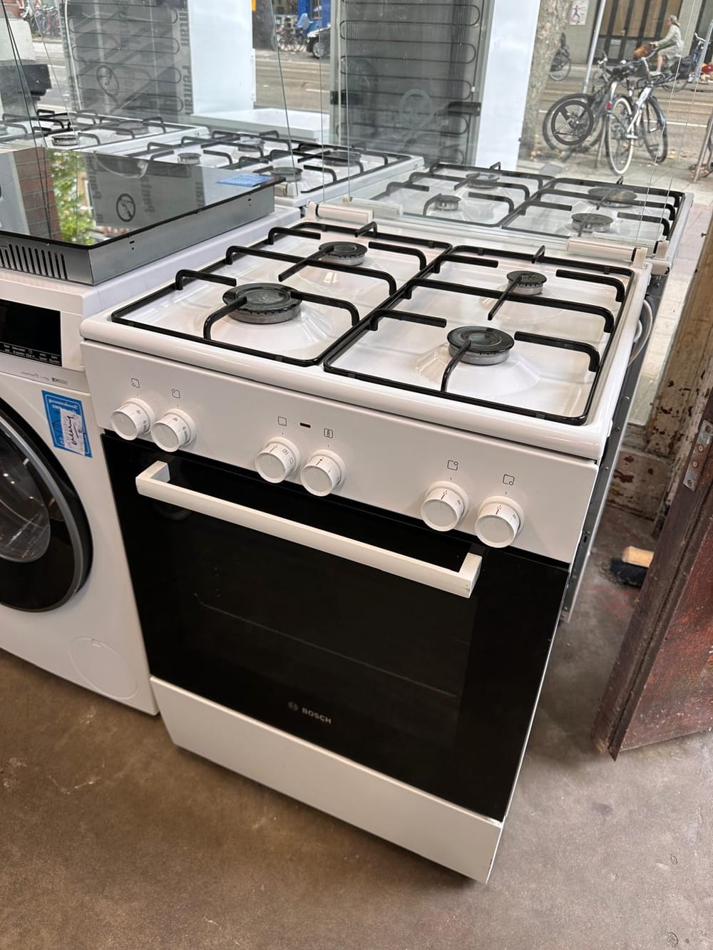 Tweedehands gasfornuis met oven